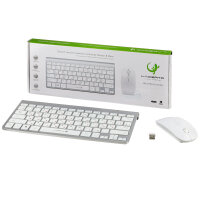 Russisch-Deutsche kabellose multimedia Tastatur &...