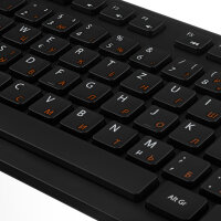 Russisch-Deutsche Multimedia-Tastatur OFFICE-DR550