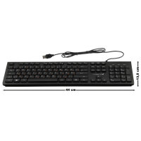 Russisch-Deutsche Multimedia-Tastatur OFFICE-DR550