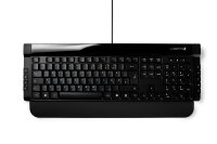 Lacerto® | Russisch-Deutsche Multimedia Tastatur, USB, KVALITA-DR650