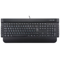 Lacerto® | Russisch-Deutsche Multimedia Tastatur, USB, KVALITA-DR650