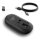 Lacerto | Kabellose wiederaufladbare Maus, 2.4G Wireless + BT | Farbe: Schwarz