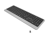 Russisch-Deutsche kabellose Multimedia-Tastatur |...