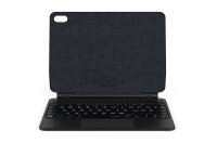 Deutsche Tastatur für iPad 10,9“ 2022-10. Gen (A2696/A2777/A2757) mit großen beleuchteten Buchstaben, für Senioren, Kinder & Sehbehinderte, Multi-Touch Trackpad | SCHWARZ | MAGIO-DG823