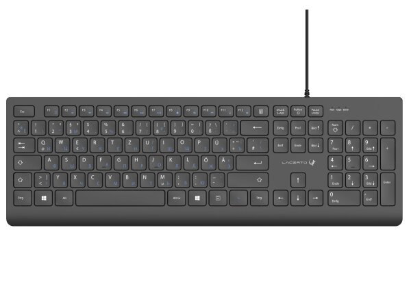 Russische / Deutsche Multimedia-Tastatur | LUCER-DR514