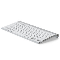 Englische Aufkleber für Magic Keyboard des iMac | 14x14 mm | Weiß