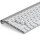 Englische Aufkleber für Magic Keyboard des iMac | 14x14 mm | Weiß