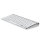 Englische Aufkleber für Magic Keyboard des iMac | 14x14 mm | Weiß